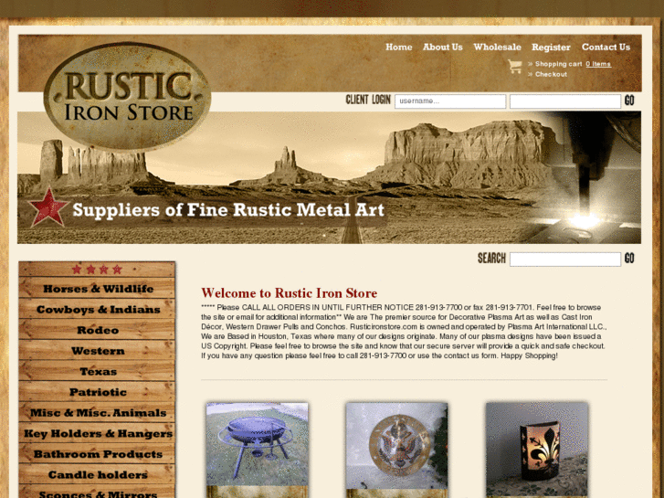 www.rusticironstore.com