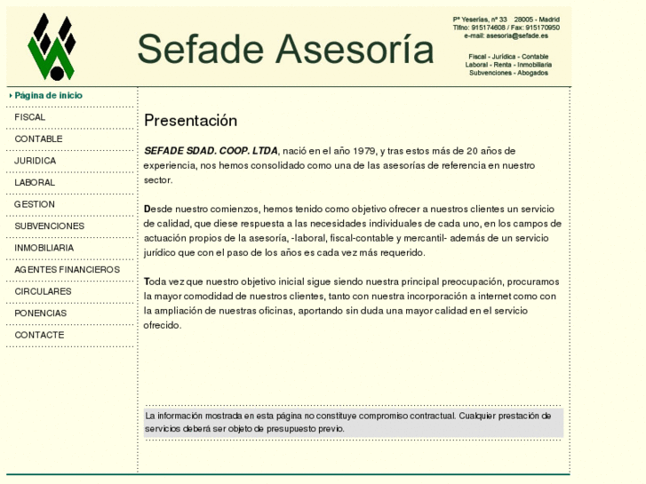 www.sefade.com