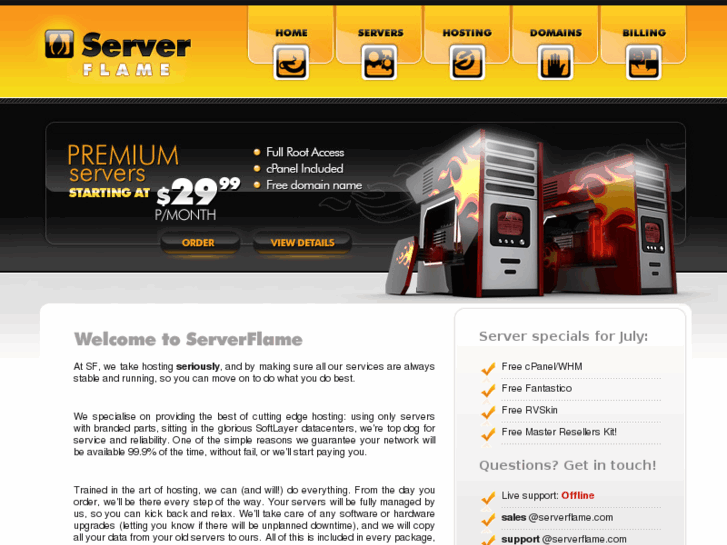 www.serverflame.com