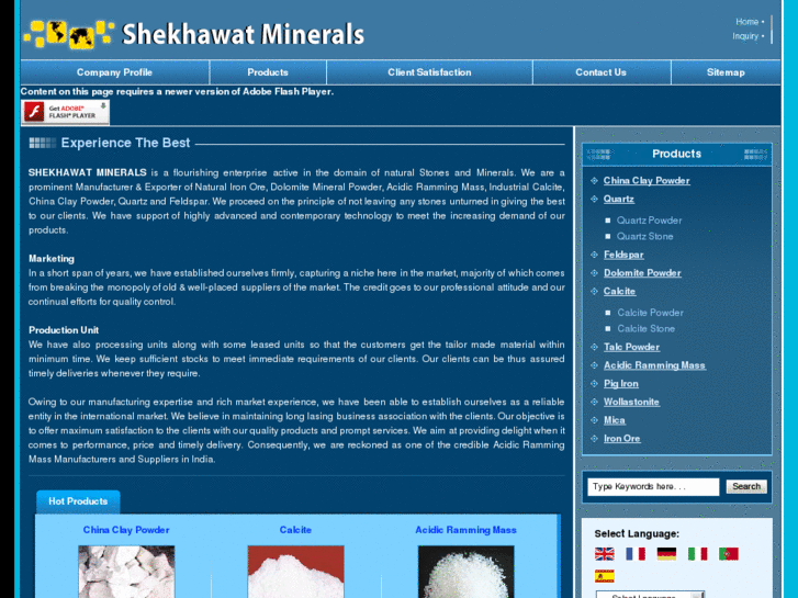 www.shekhawatminerals.com