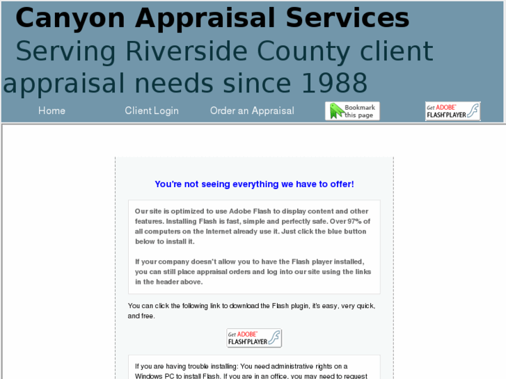 www.canyonappraisalservices.com