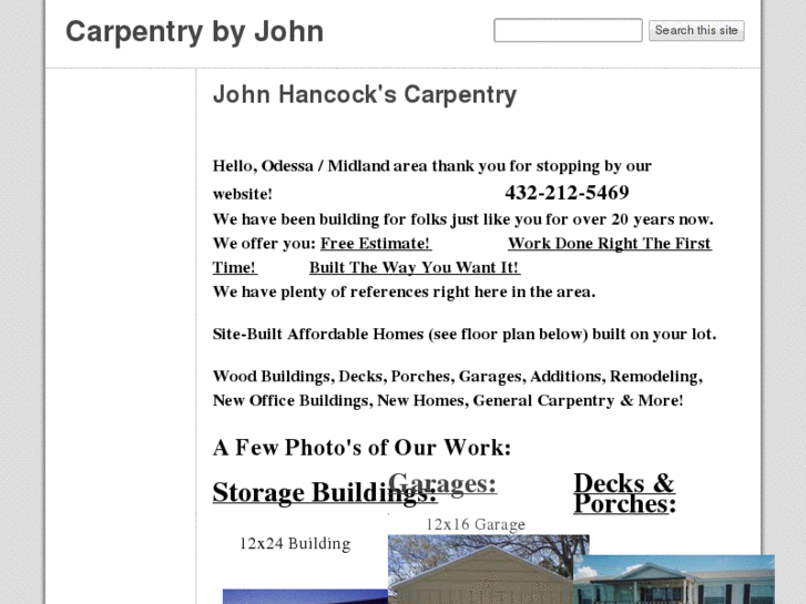 www.carpentrybyjohn.com