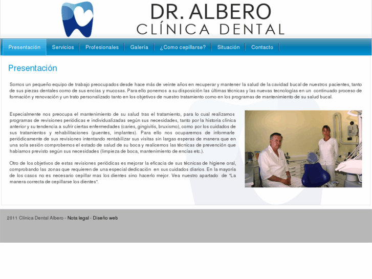 www.clinicadentalalbero.com