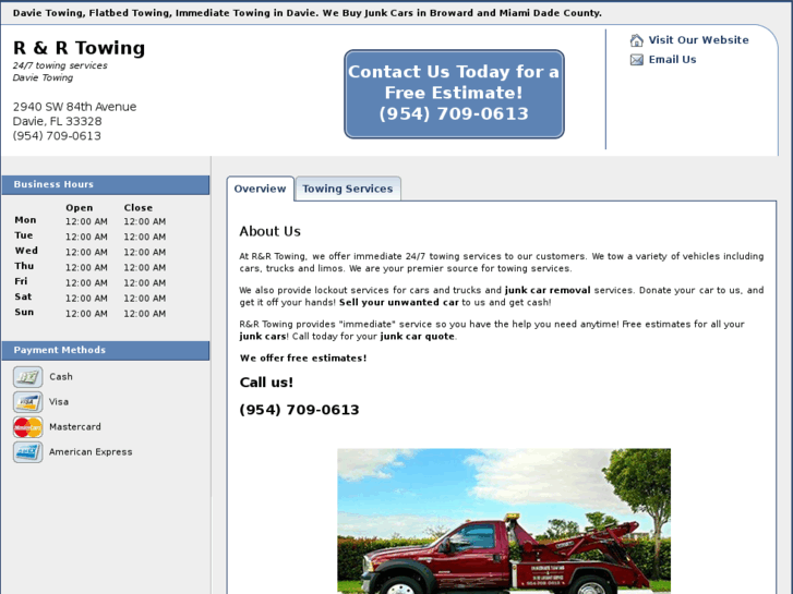 www.davieflatbedtowing.com