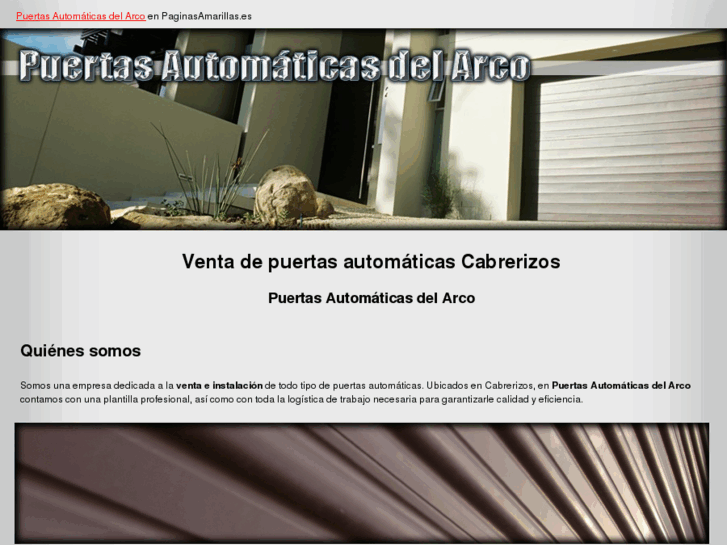 www.delarcopuertas.com