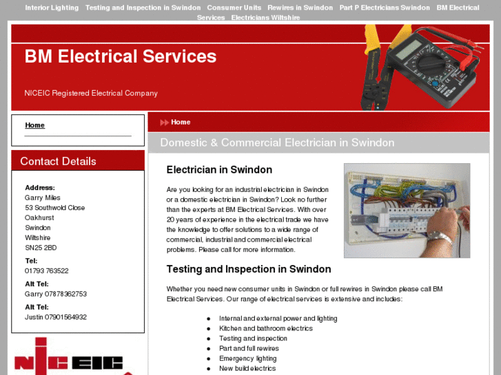 www.electriciansswindon.net