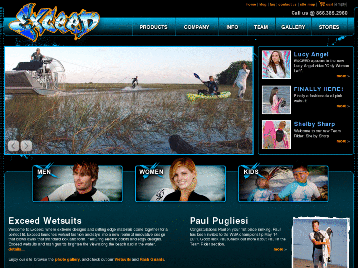 www.exceedwetsuits.com