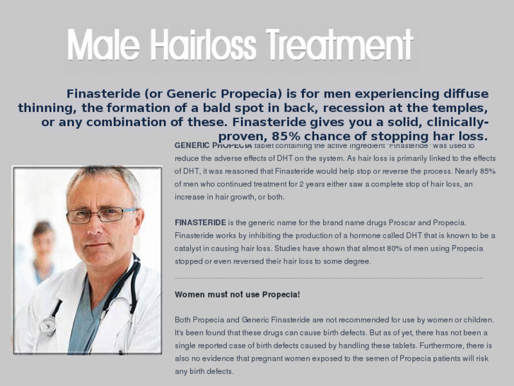 www.hairlossfinasteride.com