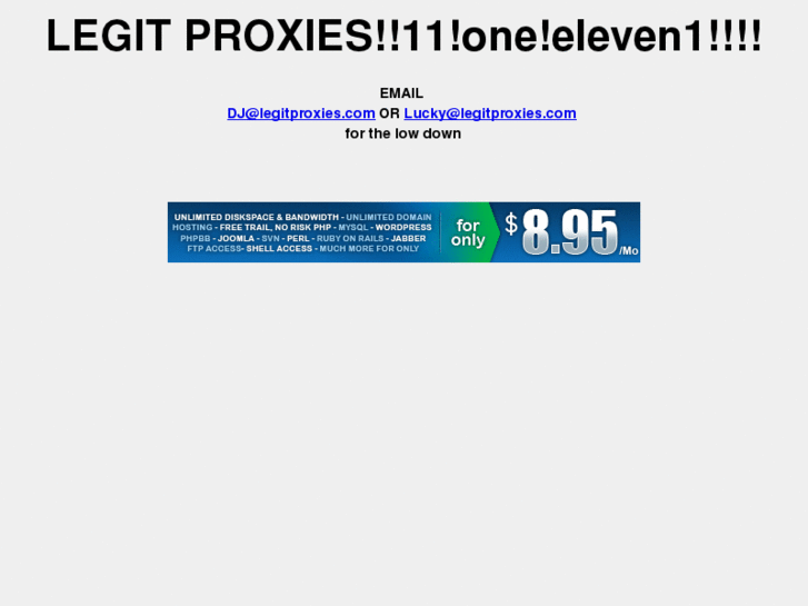 www.legitproxies.com