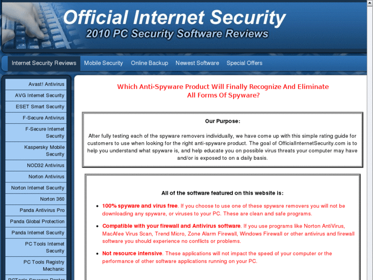 www.officialinternetsecurity.com