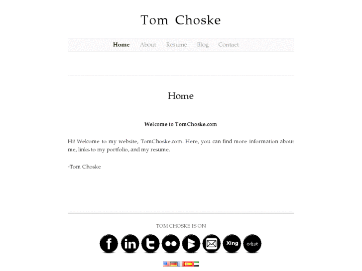 www.tomchoske.info