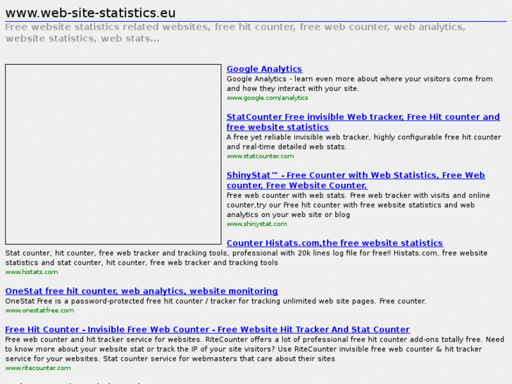 www.web-site-statistics.eu