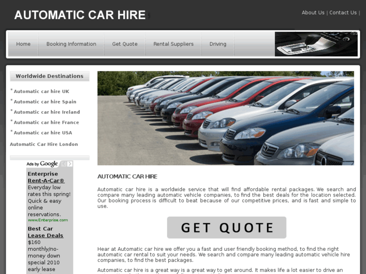 www.automaticcarhireonline.com