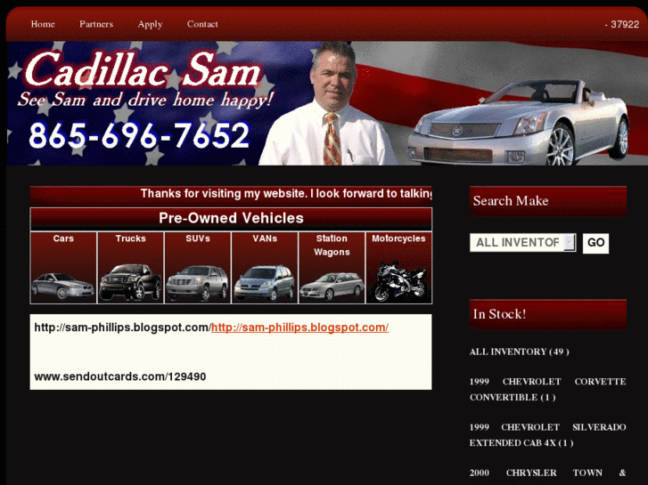 www.cadillacsam.com