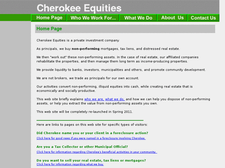 www.cherokeeequities.com