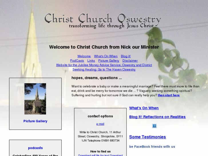 www.christchurchoswestry.org