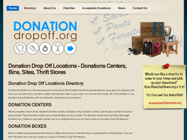 www.donationdropoff.org