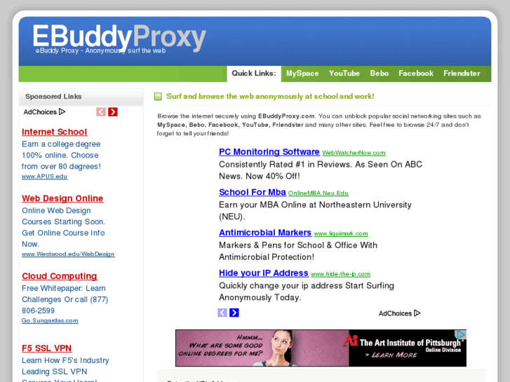 www.ebuddyproxy.com