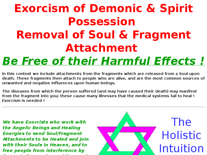 www.holisticexorcism.com