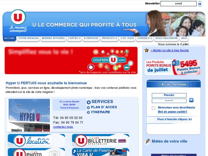 www.hyperu-pertuis.com