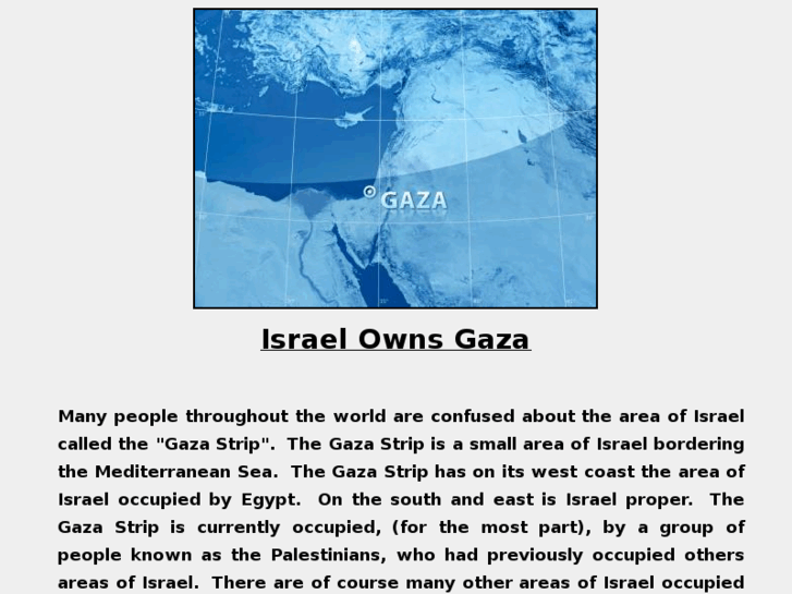 www.israelownsgaza.com