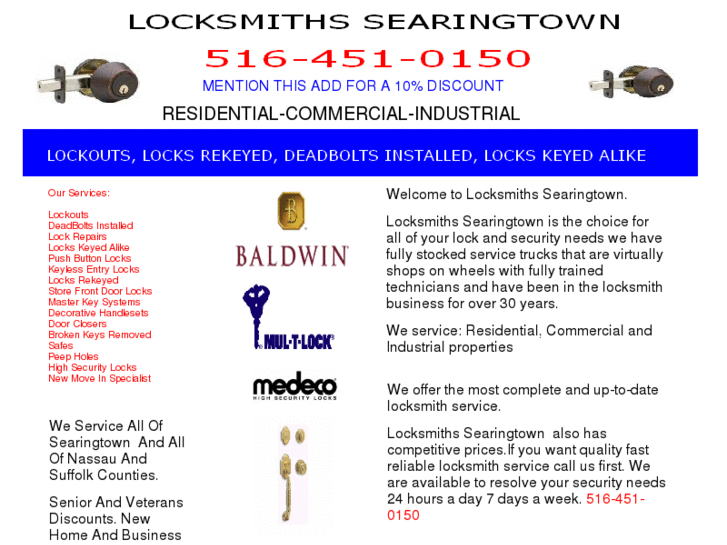 www.locksmithssearingtown.com