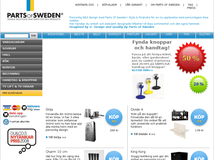 www.partofsweden.com