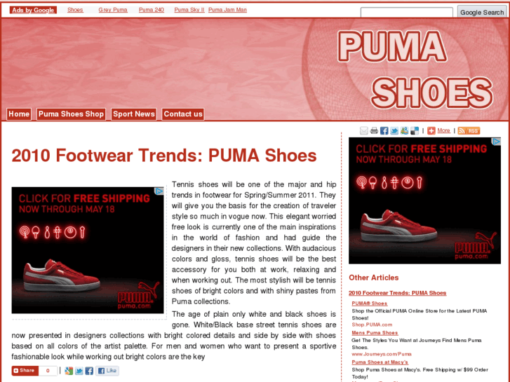 www.pumashoes.net