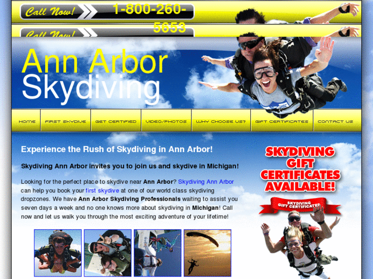 www.skydivingannarbor.com