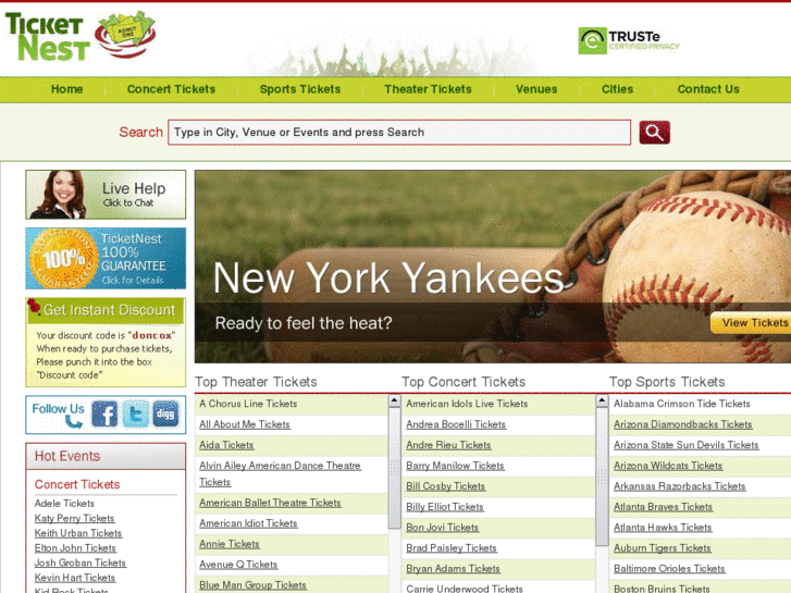www.ticketnest.com