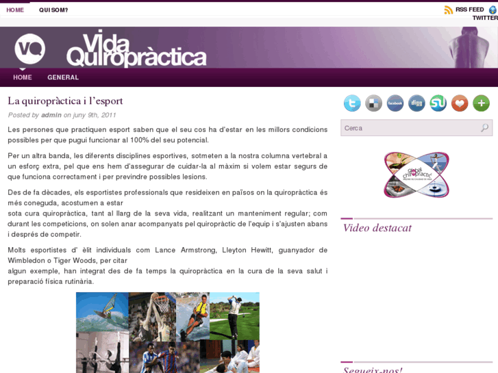 www.vidaquiropractica.net