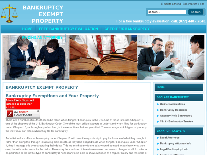 www.bankruptcyexemptproperty.com