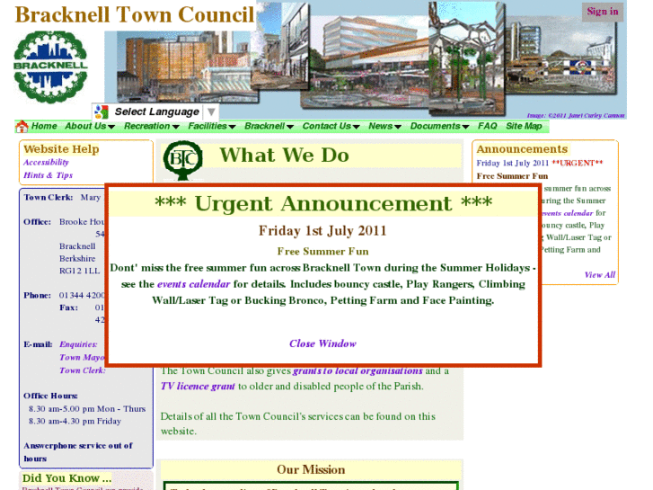 www.bracknelltowncouncil.gov.uk