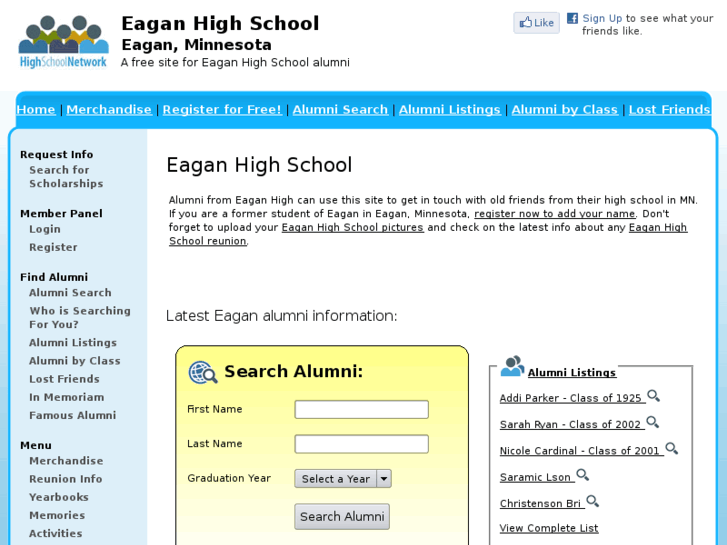 www.eaganhighschoolalumni.com