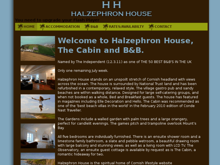 www.halzephronhouse.co.uk