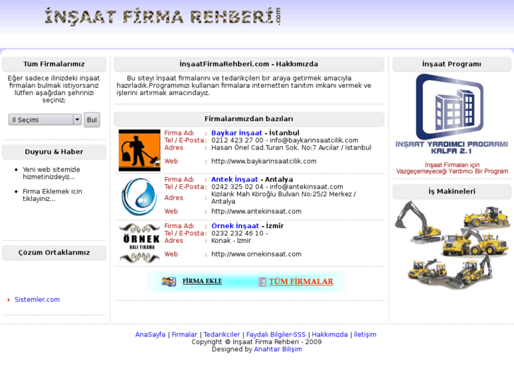 www.insaatfirmarehberi.com