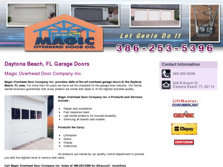 www.magicoverheadgaragedoors.com