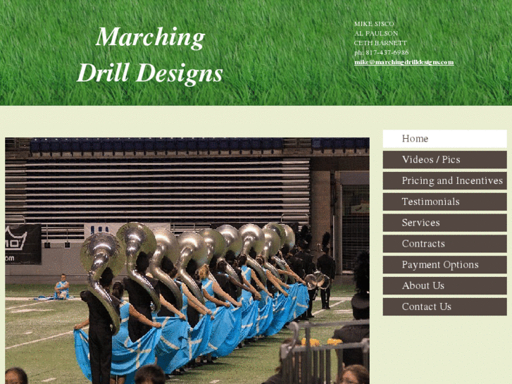 www.marchingdrilldesigns.com