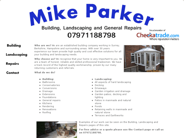 www.mikeparkerthebuilder.com