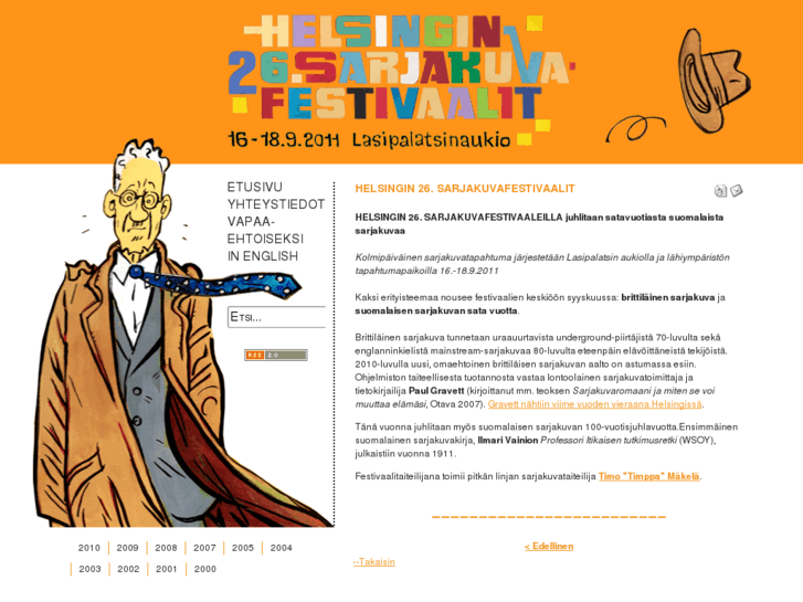 www.sarjakuvafestivaalit.fi