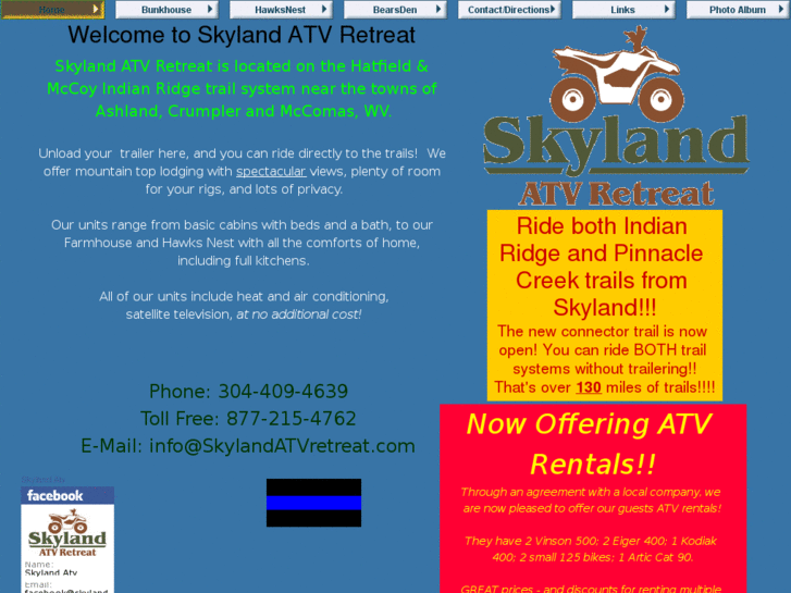 www.skylandatvretreat.com