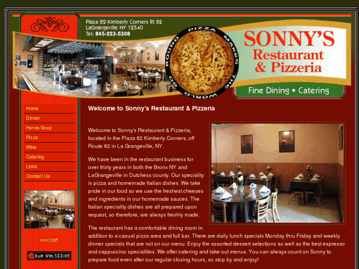 www.sonnysrestaurantandpizzeria.com