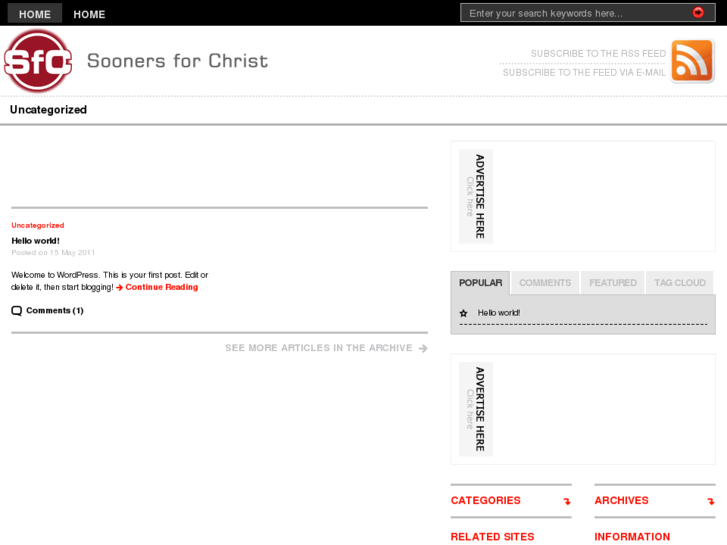 www.soonersforchrist.com