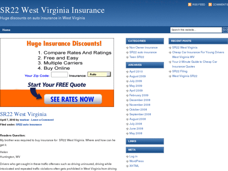 www.sr22westvirginia.com