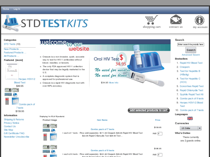 www.std-test-kits.com