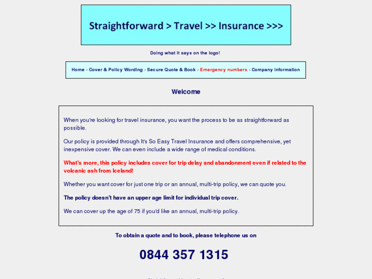 www.straightforwardtravelinsurance.com