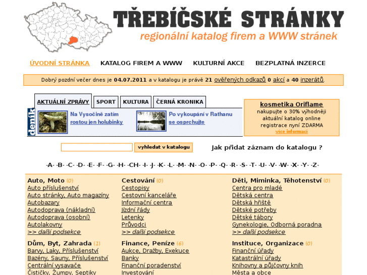 www.trebicske-stranky.cz