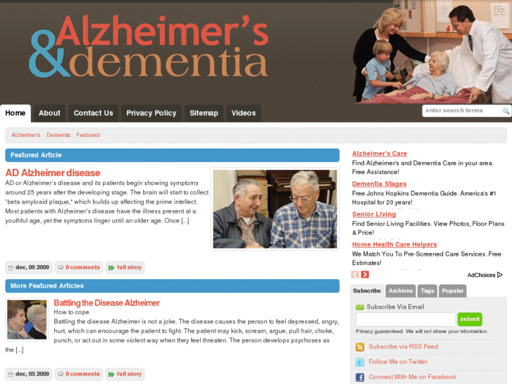 www.alzheimersdementiasite.com