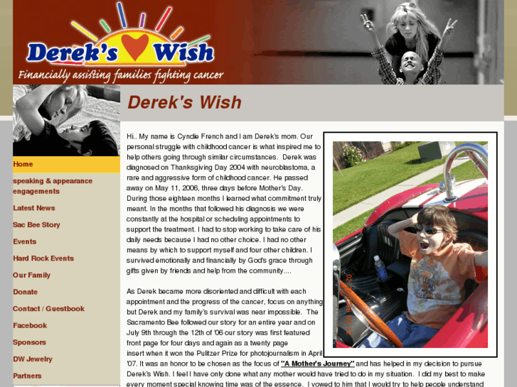 www.dereks-wish.com