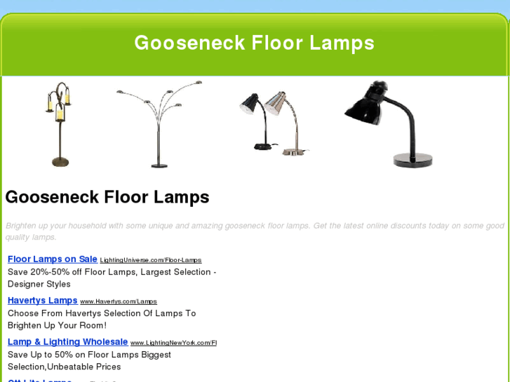 www.gooseneckfloorlamps.net